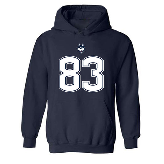 UConn - NCAA Football : Xavier Watson - Classic Shersey Hooded Sweatshirt-0