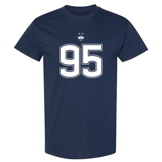 UConn - NCAA Football : Melvin Hills - Classic Shersey T-Shirt-0