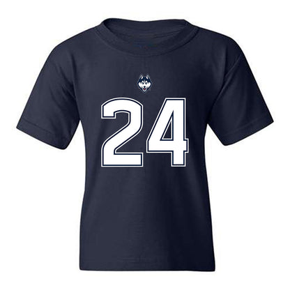 UConn - NCAA Football : Tashi Crofut - Classic Shersey Youth T-Shirt-0