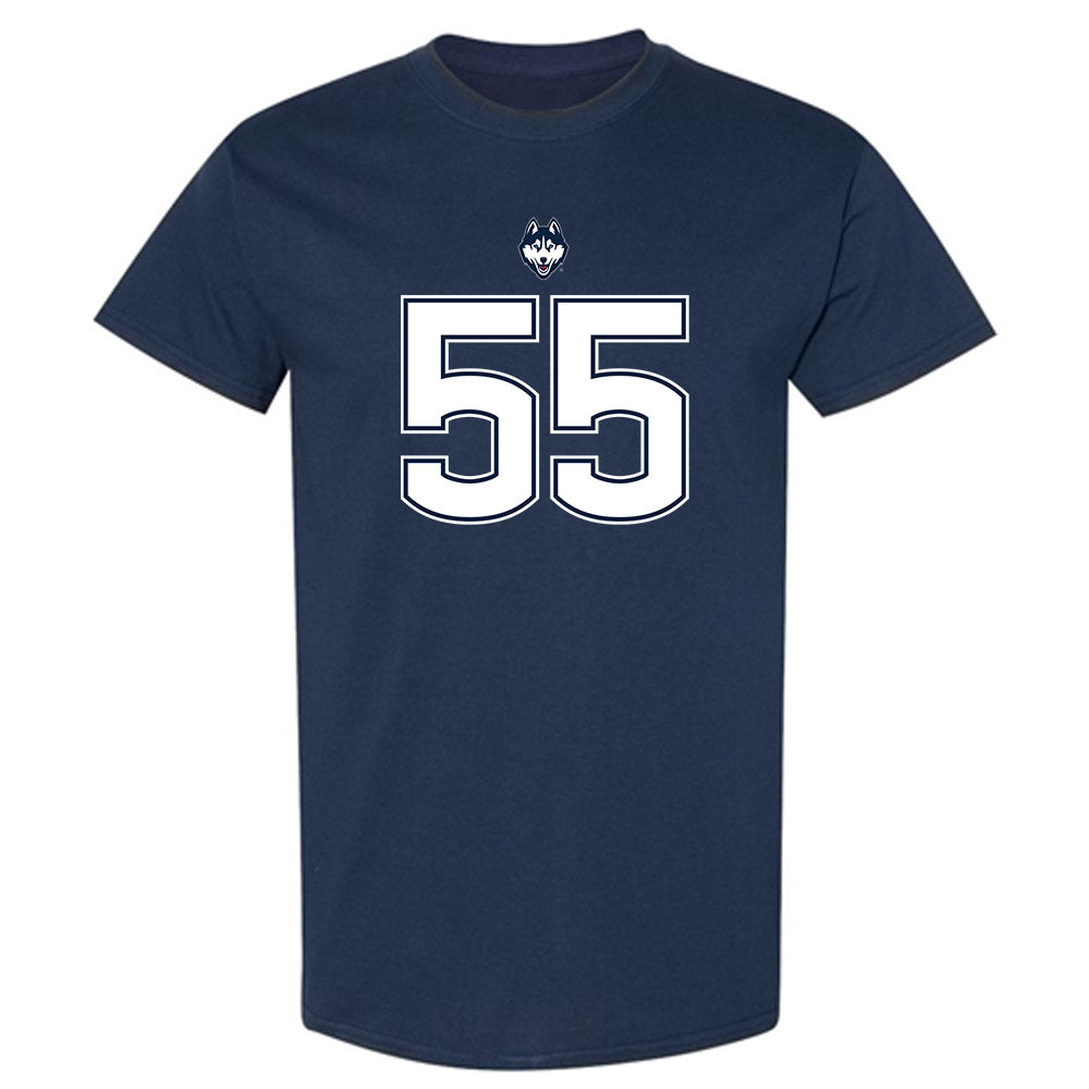 UConn - NCAA Football : Fred Johnson - Classic Shersey T-Shirt-0