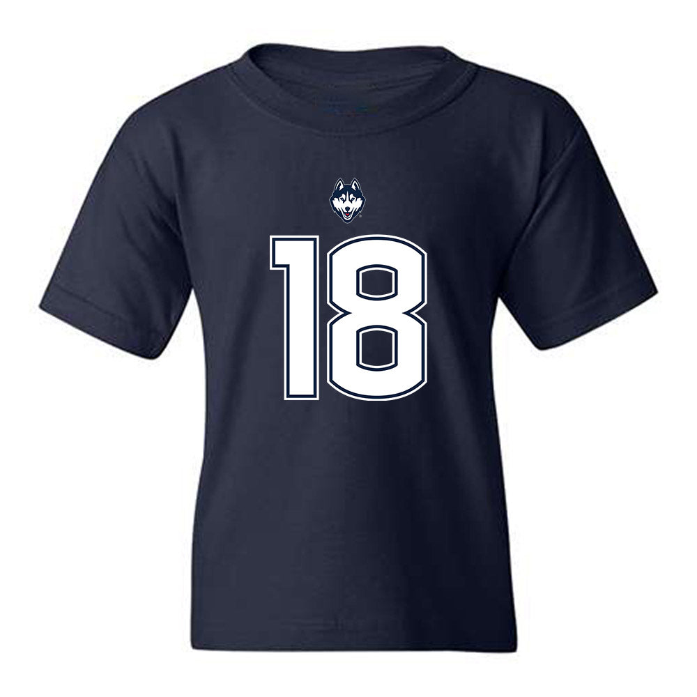 UConn - NCAA Football : Kylish Hicks - Classic Shersey Youth T-Shirt-0