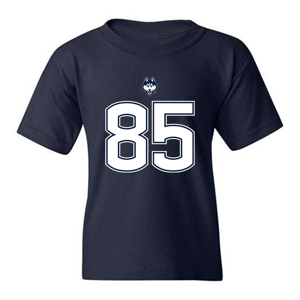 UConn - NCAA Football : Drew Kron - Classic Shersey Youth T-Shirt-0