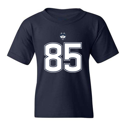UConn - NCAA Football : Drew Kron - Classic Shersey Youth T-Shirt-0
