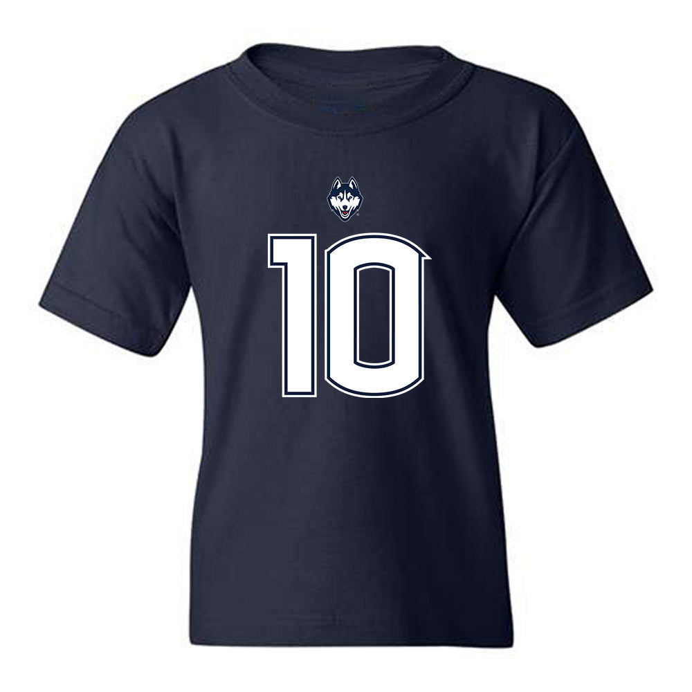 UConn - NCAA Football : Jayden Davis - Classic Shersey Youth T-Shirt-0