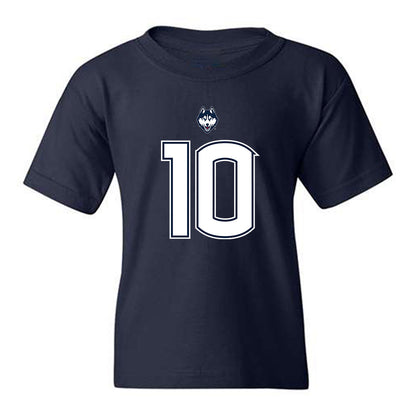 UConn - NCAA Football : Jayden Davis - Classic Shersey Youth T-Shirt-0