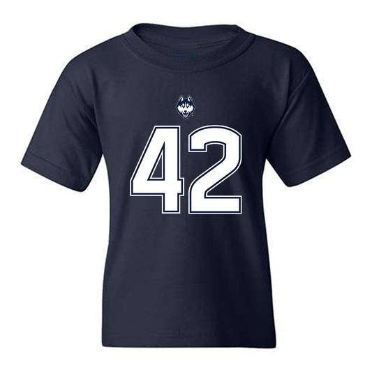 UConn - NCAA Football : Michael Burton Jr - Classic Shersey Youth T-Shirt-0