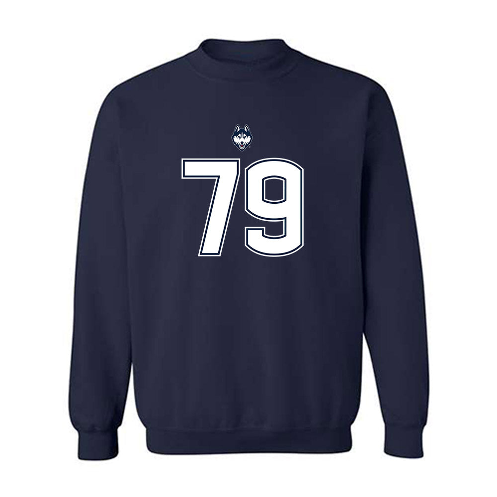 UConn - NCAA Football : Christian Richter - Classic Shersey Crewneck Sweatshirt-0