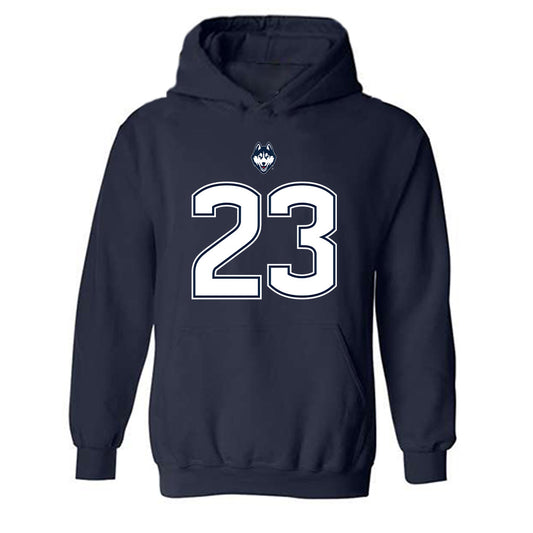 UConn - NCAA Football : Stephen Miller - Classic Shersey Hooded Sweatshirt-0