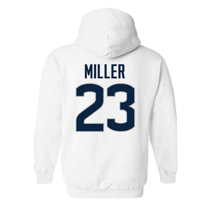 UConn - NCAA Football : Stephen Miller - Classic Shersey Hooded Sweatshirt-1