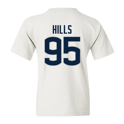 UConn - NCAA Football : Melvin Hills - Classic Shersey Youth T-Shirt-1