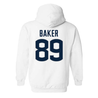UConn - NCAA Football : Mike Baker - Classic Shersey Hooded Sweatshirt-1
