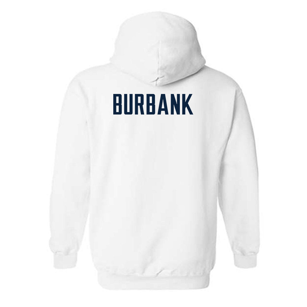 UConn - NCAA Football : Logan Burbank - Classic Shersey Hooded Sweatshirt-1