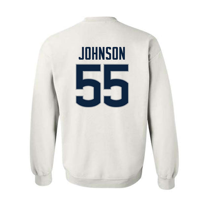 UConn - NCAA Football : Fred Johnson - Classic Shersey Crewneck Sweatshirt-1