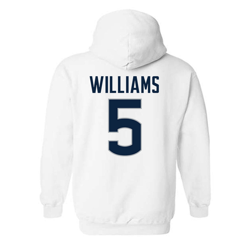 UConn - NCAA Football : Rickey Williams - Classic Shersey Hooded Sweatshirt-1