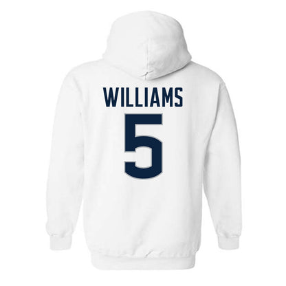 UConn - NCAA Football : Rickey Williams - Classic Shersey Hooded Sweatshirt-1