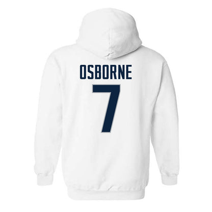 UConn - NCAA Football : Kalieb Osborne - Classic Shersey Hooded Sweatshirt-1