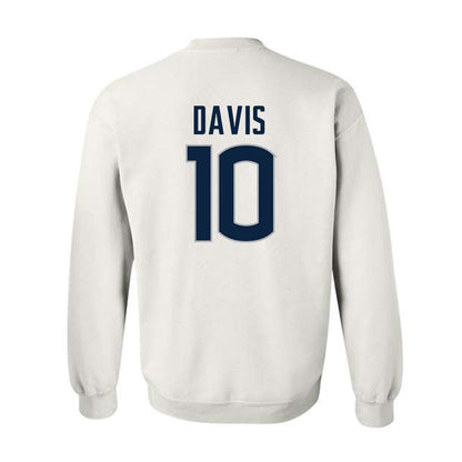UConn - NCAA Football : Jayden Davis - Classic Shersey Crewneck Sweatshirt-1