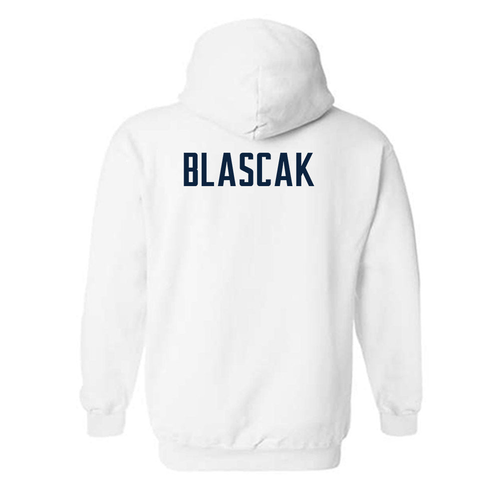 UConn - NCAA Football : Grant Blascak - Classic Shersey Hooded Sweatshirt-1