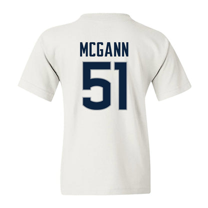 UConn - NCAA Football : Joe McGann - Classic Shersey Youth T-Shirt-1