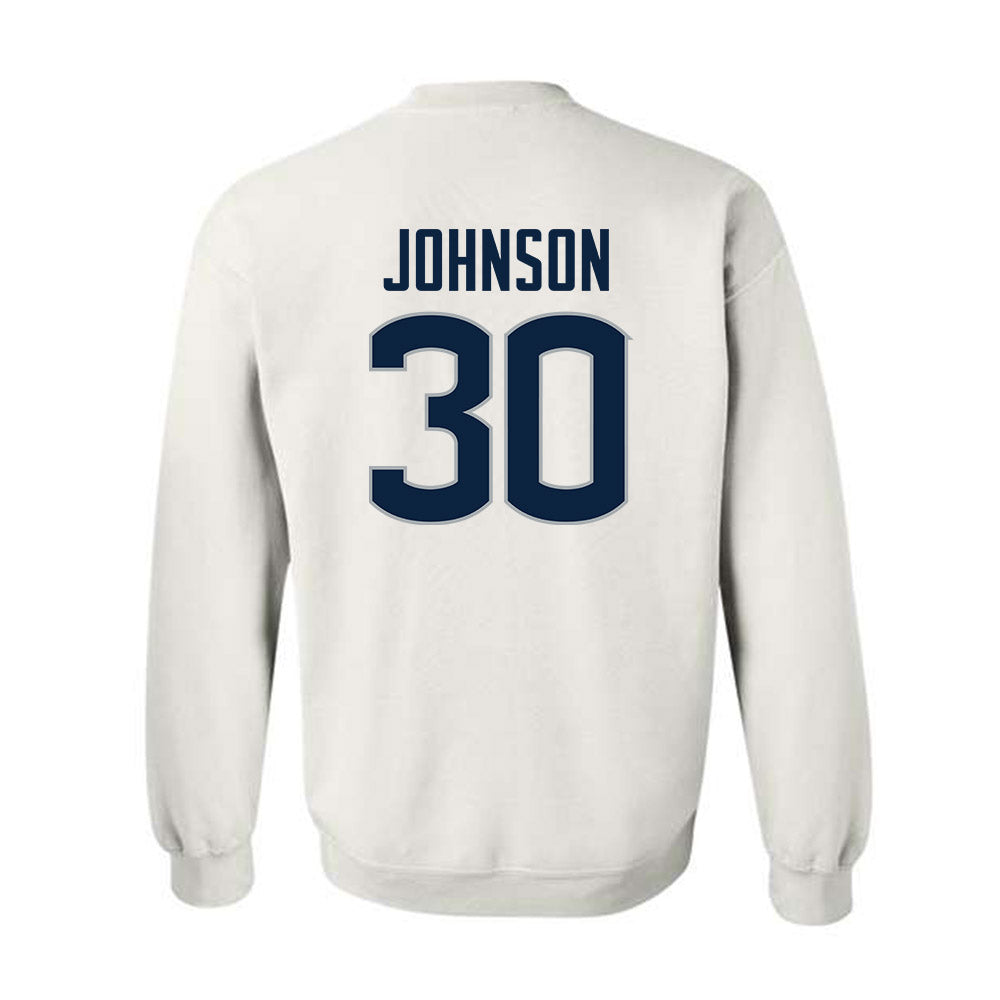 UConn - NCAA Football : Charles Johnson - Classic Shersey Crewneck Sweatshirt-1