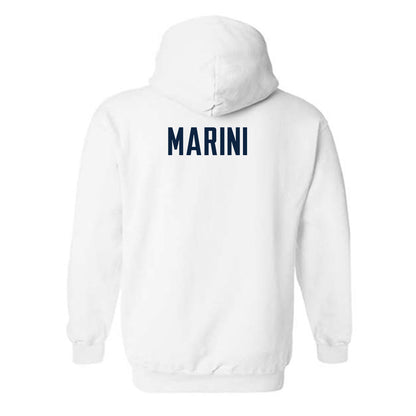 UConn - NCAA Football : Michael Marini - Classic Shersey Hooded Sweatshirt-1