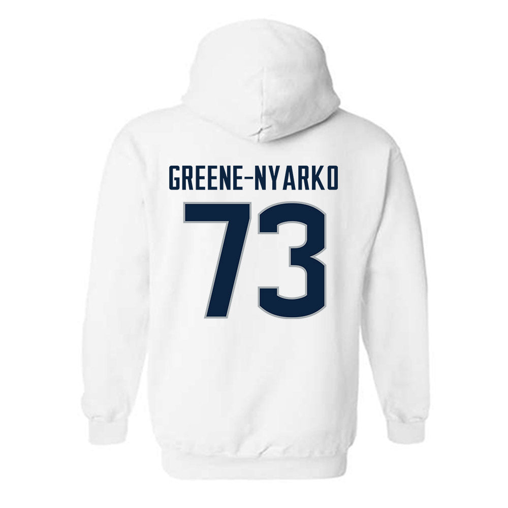 UConn - NCAA Football : Raphael Greene-Nyarko - Classic Shersey Hooded Sweatshirt-1