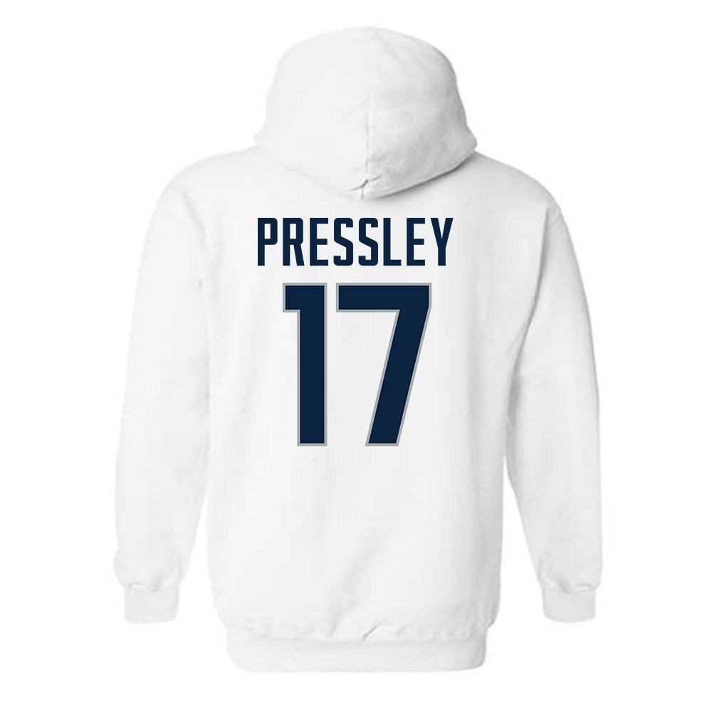 UConn - NCAA Football : Shamar Pressley - Classic Shersey Hooded Sweatshirt-1