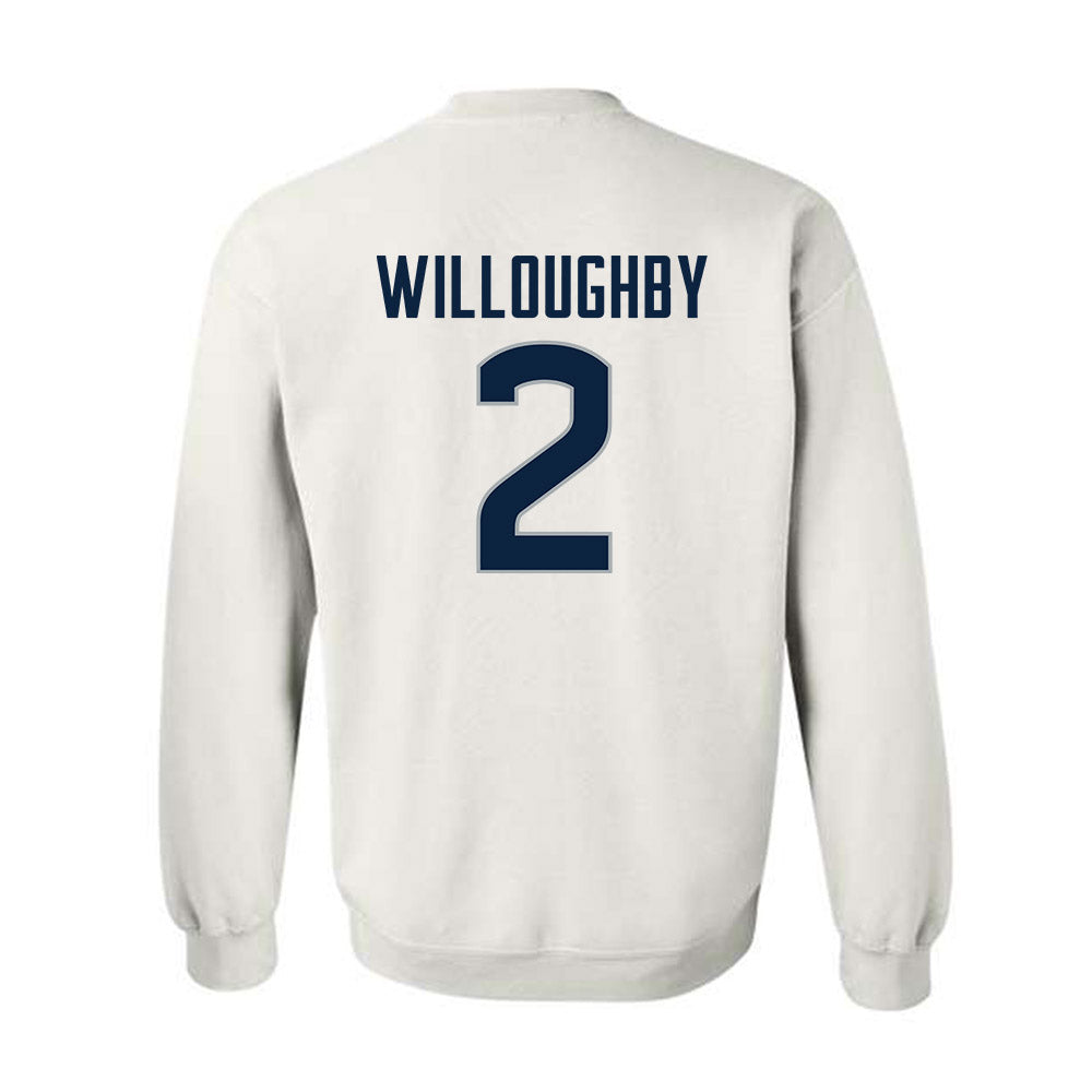 UConn - NCAA Football : Jediyah Willoughby - Classic Shersey Crewneck Sweatshirt-1