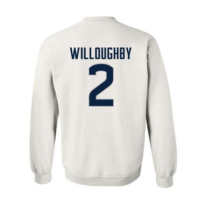UConn - NCAA Football : Jediyah Willoughby - Classic Shersey Crewneck Sweatshirt-1