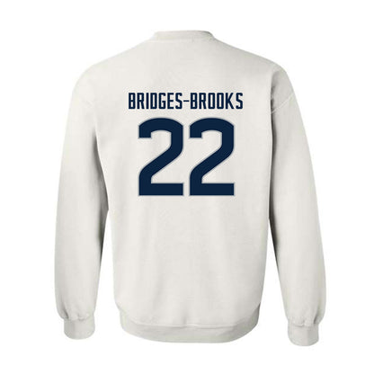 UConn - NCAA Football : Axavier Bridges-Brooks - Classic Shersey Crewneck Sweatshirt-1