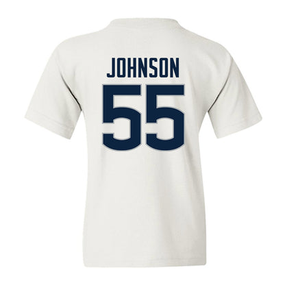 UConn - NCAA Football : Fred Johnson - Classic Shersey Youth T-Shirt-1