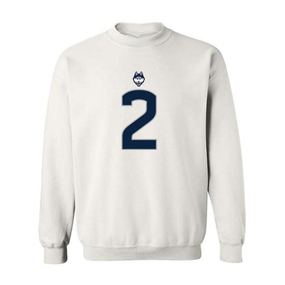 UConn - NCAA Football : Jediyah Willoughby - Classic Shersey Crewneck Sweatshirt-0