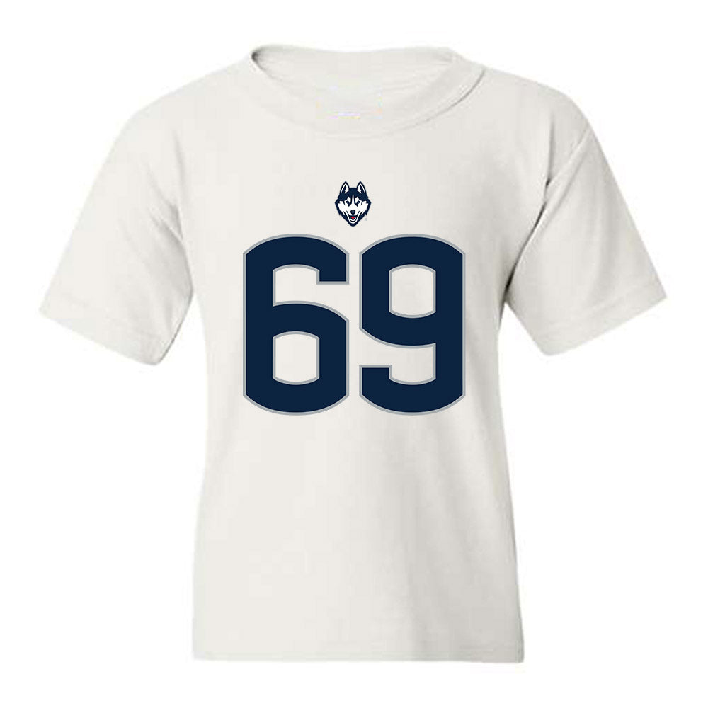 UConn - NCAA Football : Ty Chan - Classic Shersey Youth T-Shirt-0