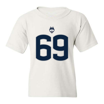 UConn - NCAA Football : Ty Chan - Classic Shersey Youth T-Shirt-0