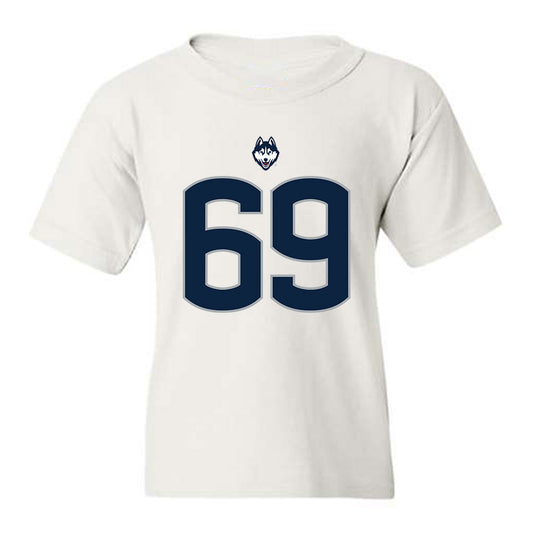 UConn - NCAA Football : Ty Chan - Classic Shersey Youth T-Shirt-0