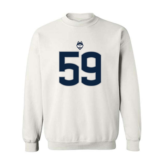 UConn - NCAA Football : David LaGanga - Classic Shersey Crewneck Sweatshirt-0
