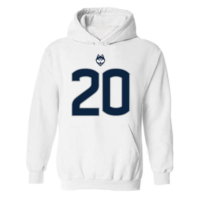 UConn - NCAA Football : Luke Murphy - Classic Shersey Hooded Sweatshirt-0