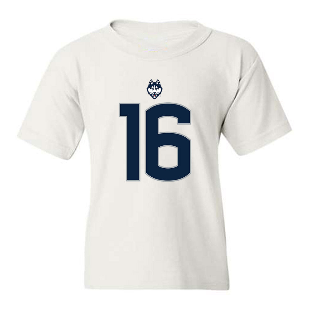 UConn - NCAA Football : Kamren Flowers - Classic Shersey Youth T-Shirt-0