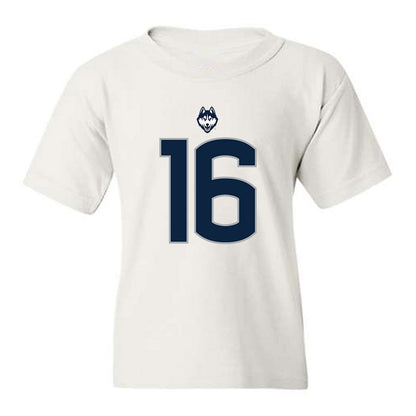 UConn - NCAA Football : Kamren Flowers - Classic Shersey Youth T-Shirt-0