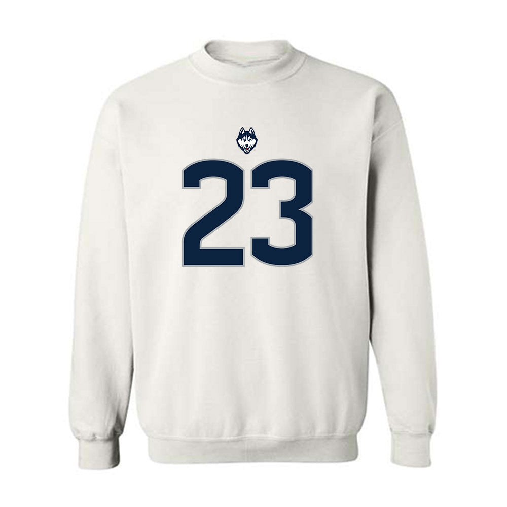 UConn - NCAA Football : Cyncir Bowers - Classic Shersey Crewneck Sweatshirt-0