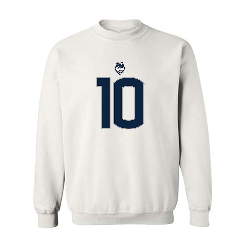 UConn - NCAA Football : Jayden Davis - Classic Shersey Crewneck Sweatshirt-0