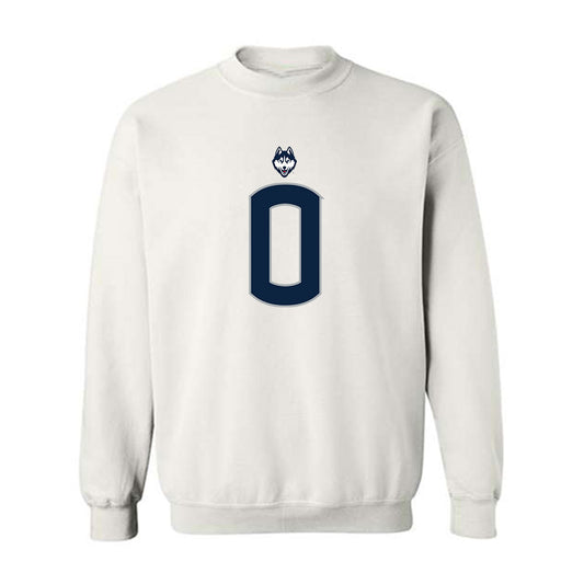 UConn - NCAA Football : Flash Wilson - Classic Shersey Crewneck Sweatshirt-0
