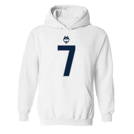 UConn - NCAA Football : Tyler McKinstry - Classic Shersey Hooded Sweatshirt-0