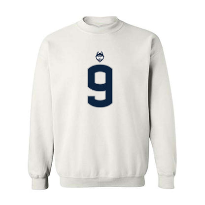 UConn - NCAA Football : Zakaih Saez - Classic Shersey Crewneck Sweatshirt-0