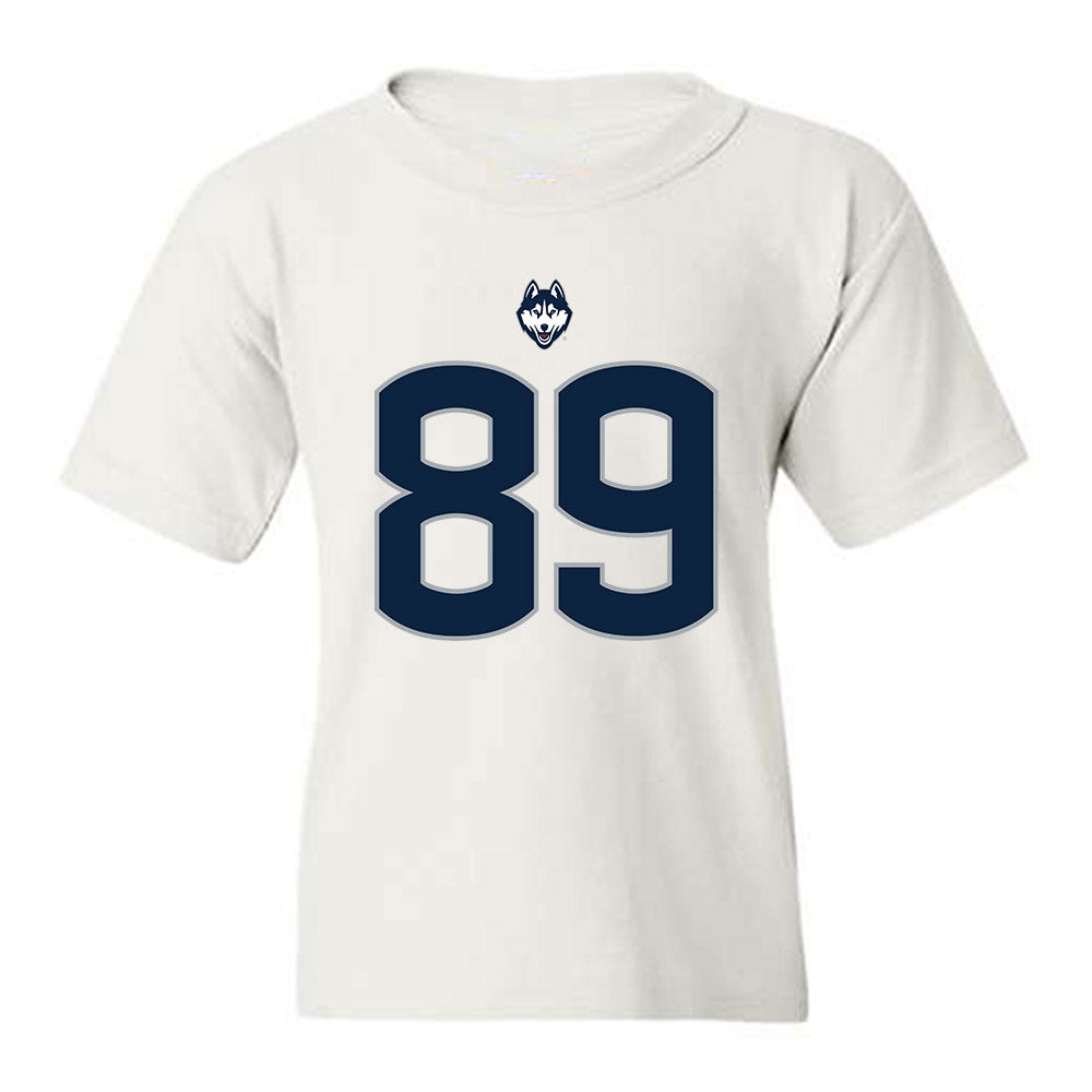 UConn - NCAA Football : Mike Baker - Classic Shersey Youth T-Shirt-0