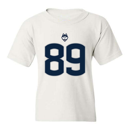 UConn - NCAA Football : Mike Baker - Classic Shersey Youth T-Shirt-0