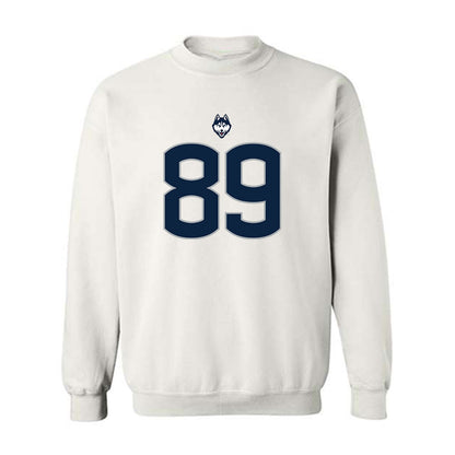 UConn - NCAA Football : Mike Baker - Classic Shersey Crewneck Sweatshirt-0