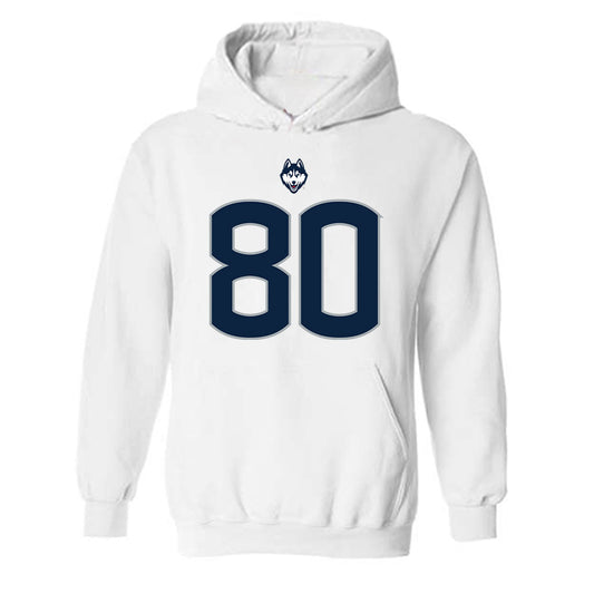 UConn - NCAA Football : Alex Godavitarne - Classic Shersey Hooded Sweatshirt-0
