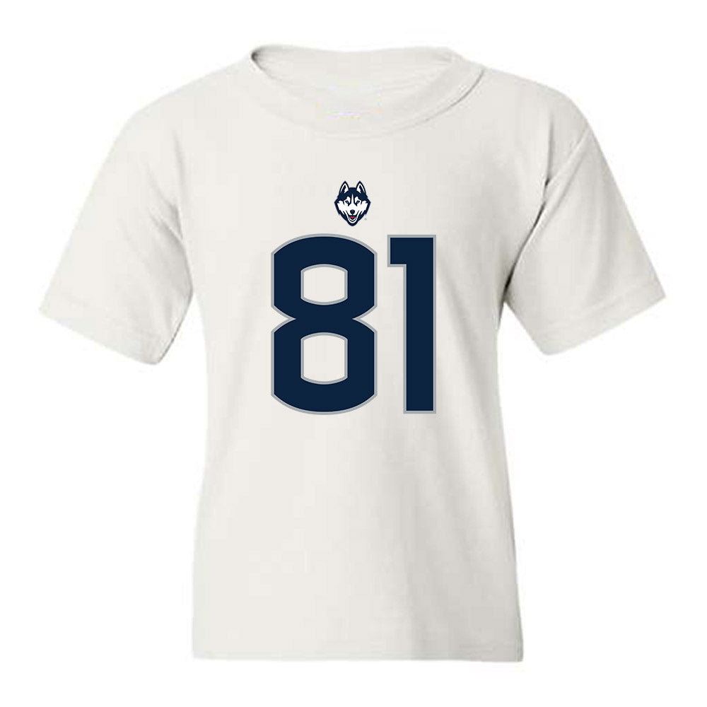 UConn - NCAA Football : Logan Barnes - Classic Shersey Youth T-Shirt-0