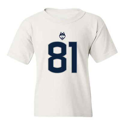 UConn - NCAA Football : Logan Barnes - Classic Shersey Youth T-Shirt-0